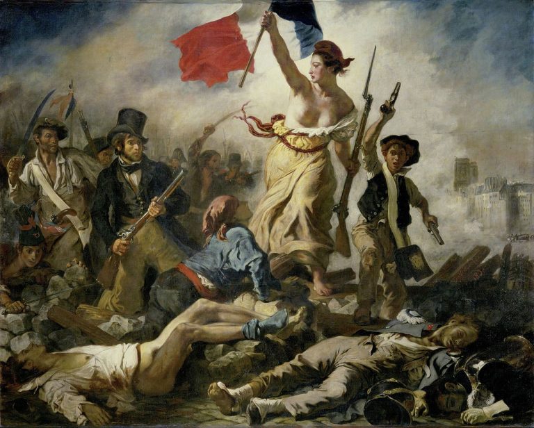Eugène Delacroix: A Szabadság vezeti a népet