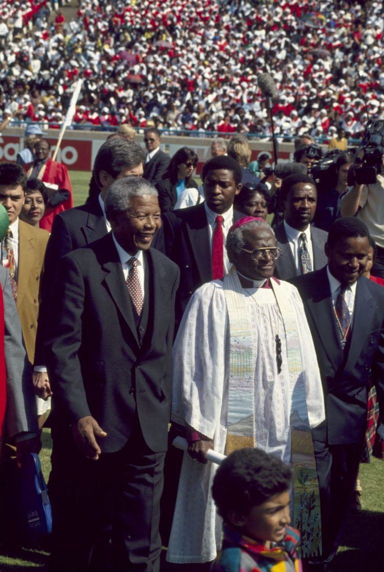 Mandela és Desmond Tutu